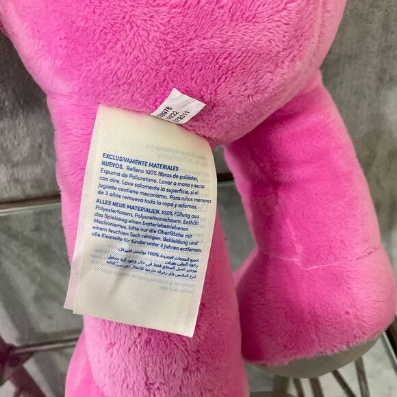 Build A Bear BAB Honey Girl Plush HG Risa Pink Bunny Rabbit w top, bows & sound. - Picture 4 of 13